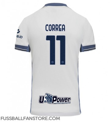 Inter Milan Joaquin Correa #11 Replik Auswärtstrikot 2024-25 Kurzarm